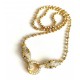 Gold filled thai ball chain 3 mm. 50 cm