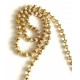 Goldfilled thai ball chain, 3 mm balls. with round closure